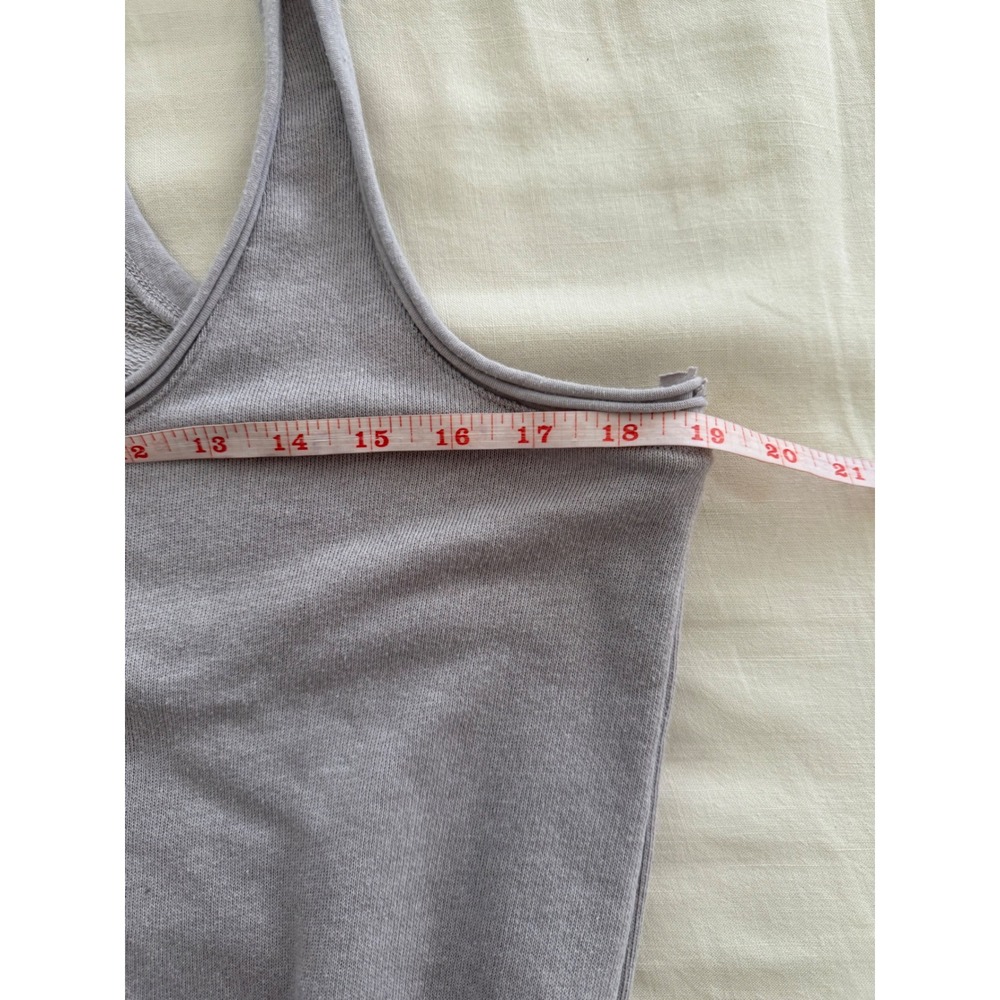 Young Fabulous & Broke Eberhart Jumpsuit Small Lavender Gray Racerback Jogger - Picture 6 of 7